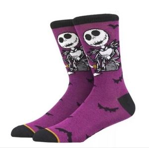 Jack Skellington Socks 💀 NEW Fit Size 6-12 🎃 Nightmare Before Christmas